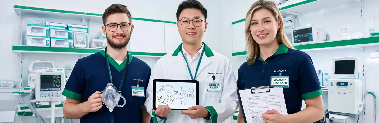Hamilton Medical clinical and engineering team
